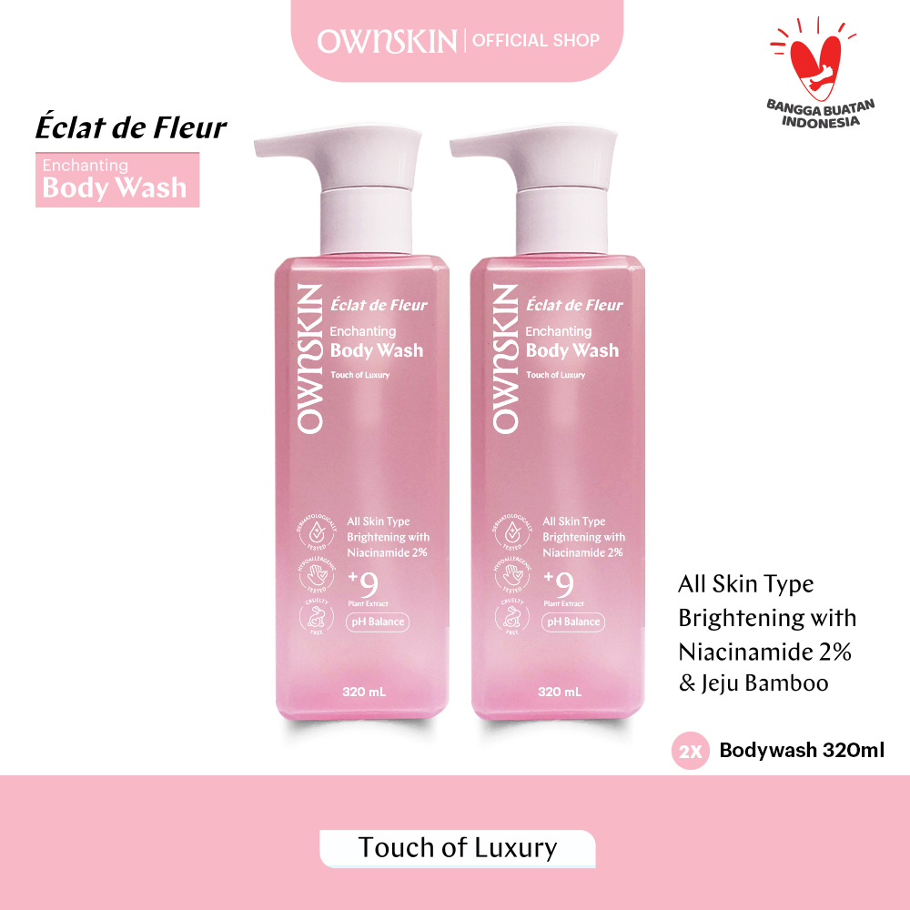 Bundle 2 PCS Éclat de Fleur Enchanting Body Wash